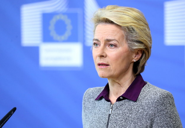 Ursula von der Leyen /FRANCOIS WALSCHAERTS / POOL /PAP/EPA