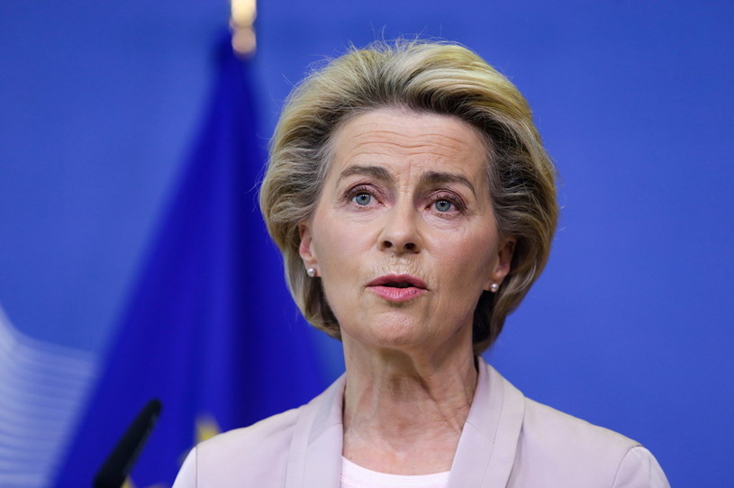Ursula von der Leyen /ARIS OIKONOMOU /PAP/EPA