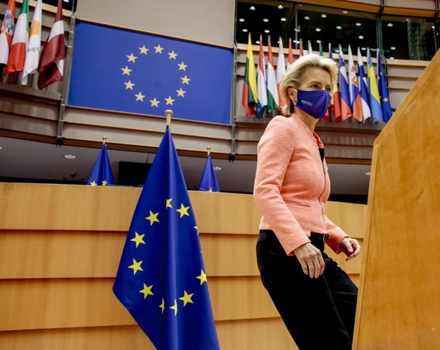 Ursula Von Der Leyen /OLIVIER HOSLET /PAP/EPA