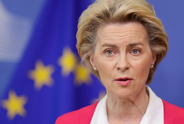 Ursula von der Leyen /STEPHANIE LECOCQ / POOL /PAP/EPA