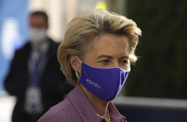 Ursula von der Leyen /OLIVIER MATTHYS / POOL /PAP/EPA