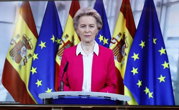 Ursula von der Leyen /CHEMA MOYA / POOL /PAP/EPA