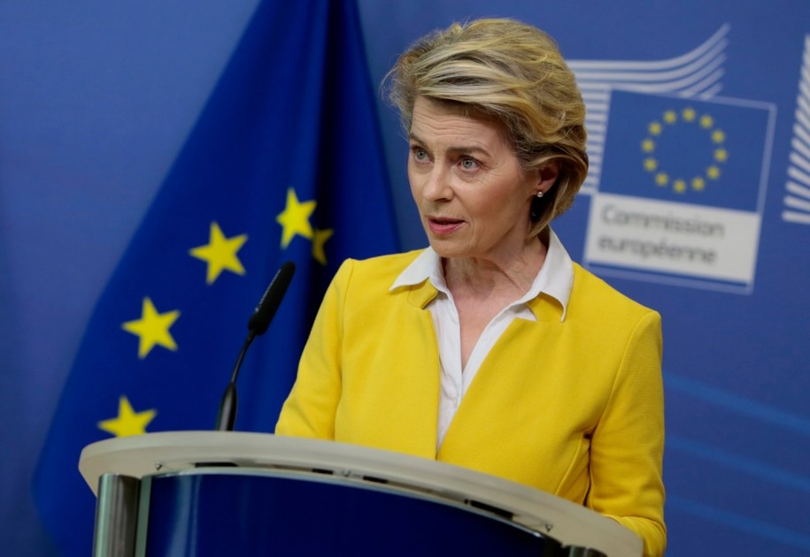 Ursula von der Leyen /Virginia Mayo / POOL / AFP /PAP/EPA