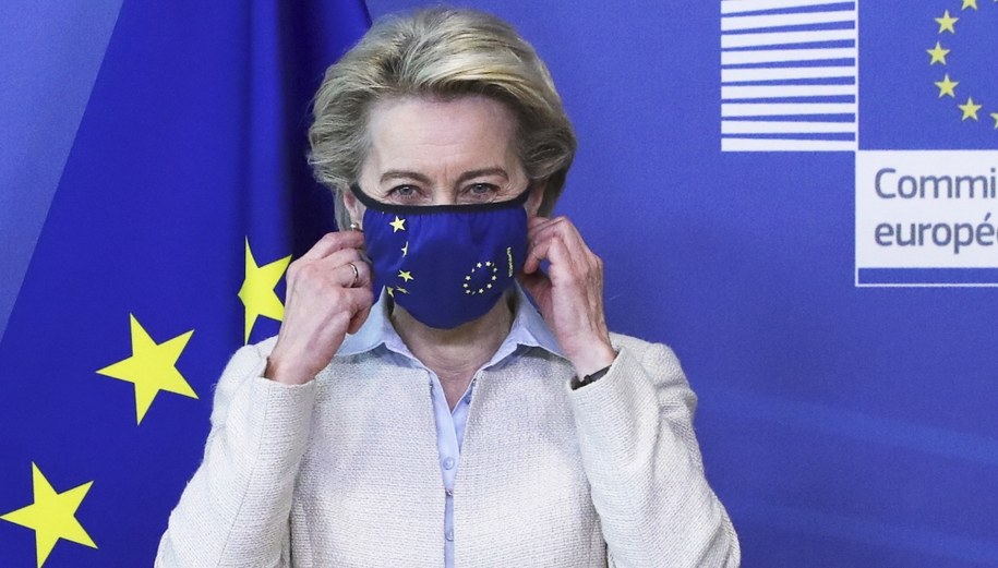 Ursula von der Leyen /YVES HERMAN / POOL /PAP/EPA