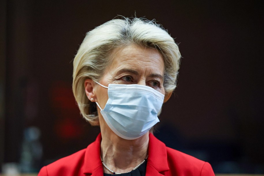 Ursula von der Leyen /ARIS OIKONOMOU/POOL /PAP/EPA