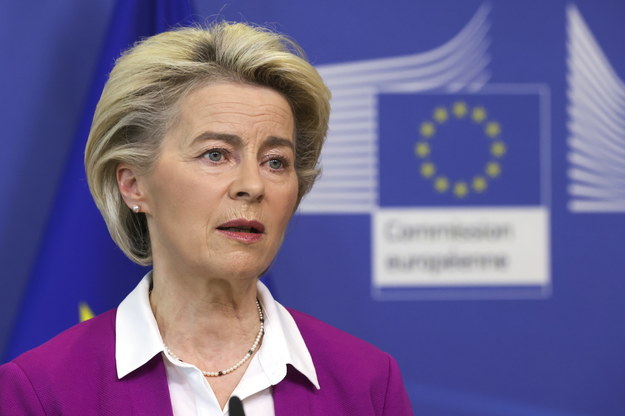 Ursula von der Leyen /YVES HERMAN / POOL /PAP/EPA