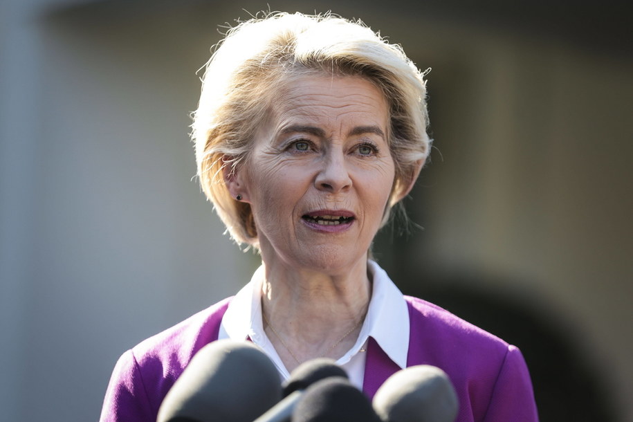 Ursula von der Leyen /Oliver Contreras/POOL /PAP/EPA