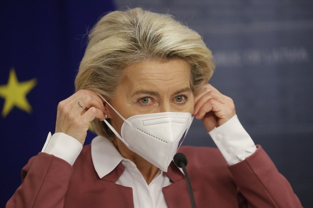 Ursula von der Leyen /TOMS KALNINS  /PAP/EPA