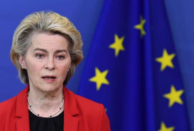 Ursula von der Leyen /JOHN THYS/POOL /PAP/EPA