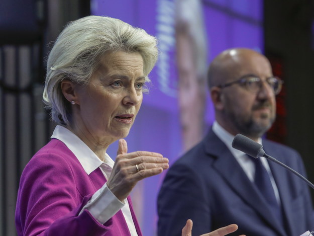 Ursula von der Leyen /OLIVIER HOSLET /PAP/EPA