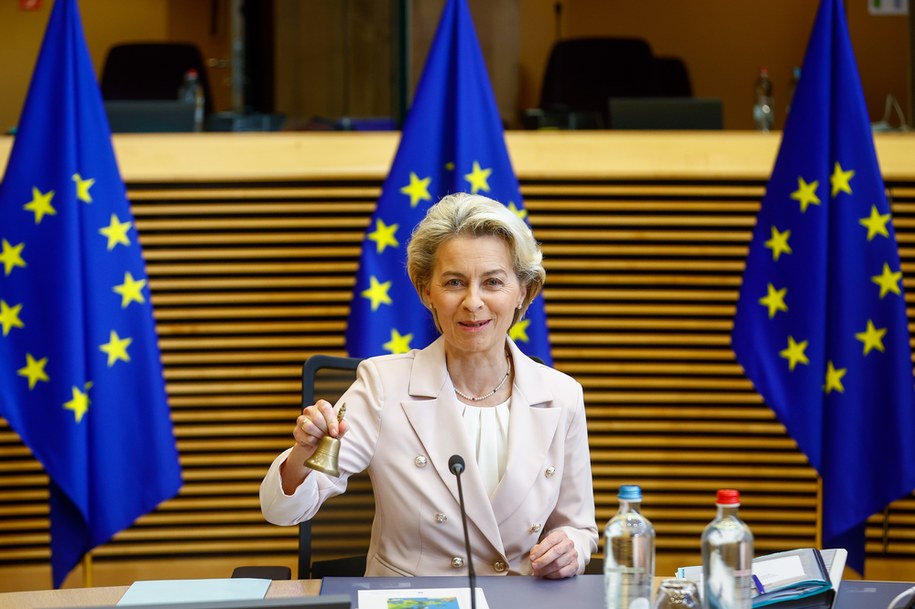 Ursula von der Leyen /STEPHANIE LECOCQ  /PAP/EPA