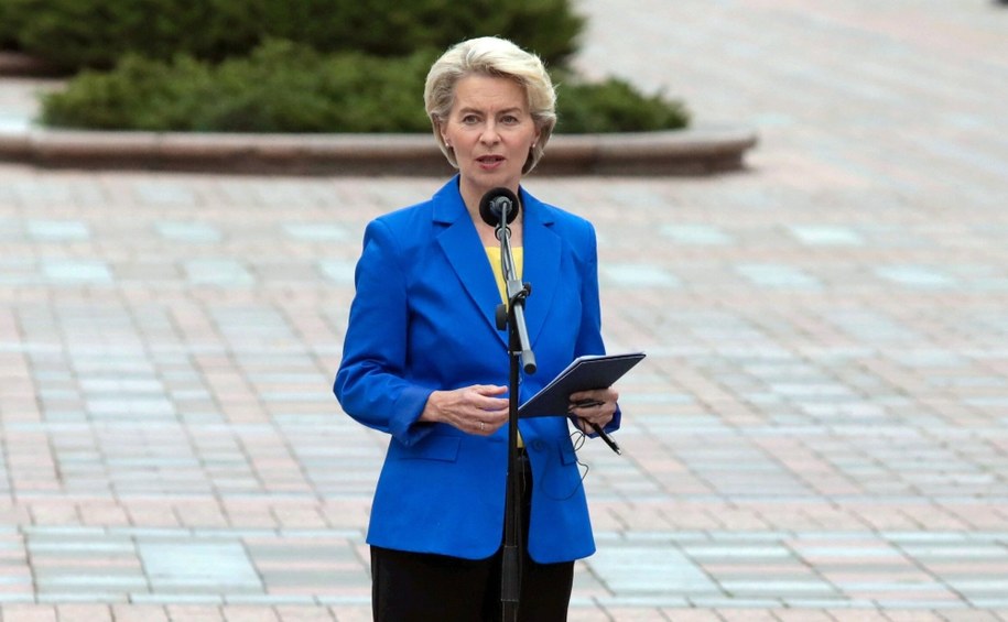 Ursula von der Leyen /Hennadii Minchenko /PAP/EPA