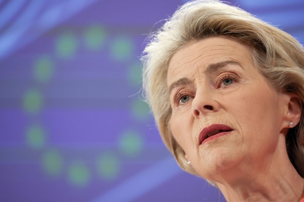 Ursula von der Leyen /OLIVIER HOSLET /PAP/EPA