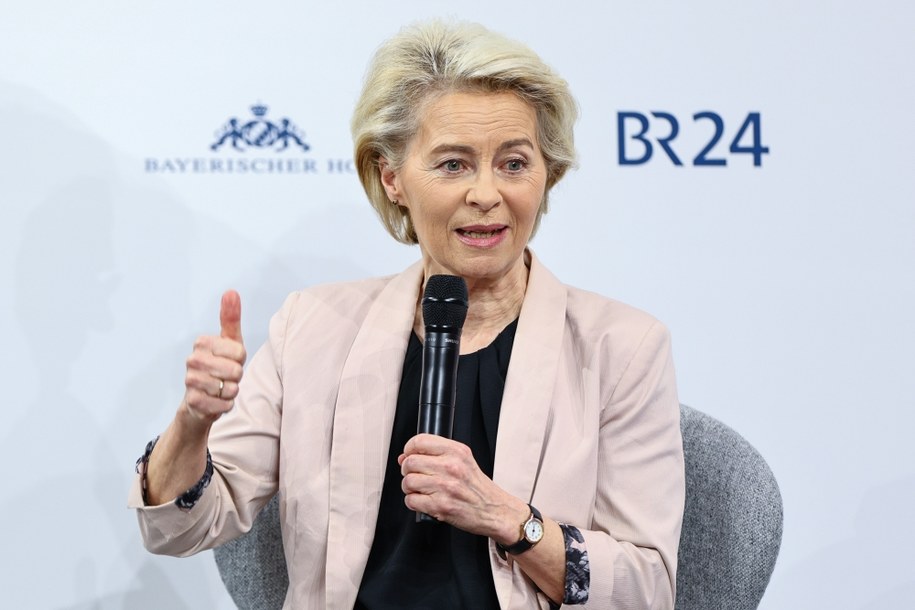 Ursula von der Leyen /ANNA SZILAGYI /PAP/EPA