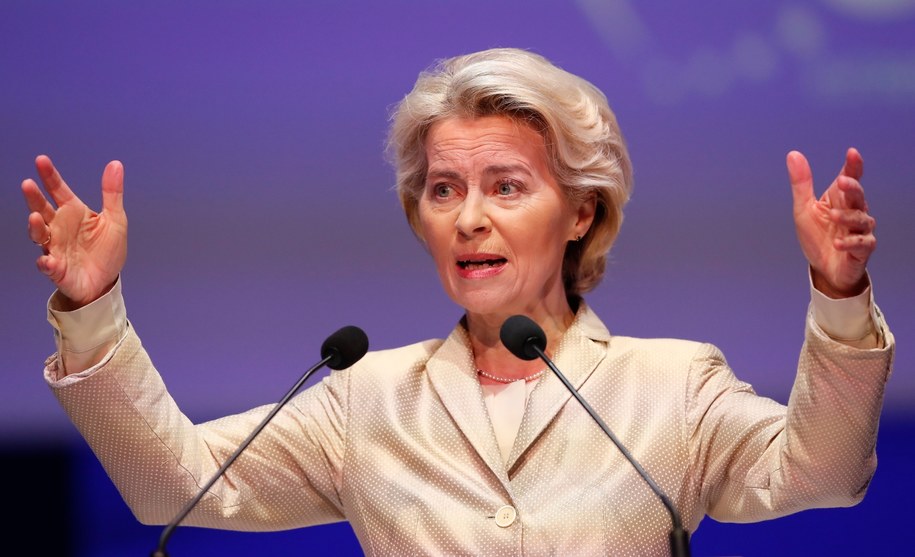 Ursula von der Leyen /ROBERT GHEMENT /PAP/EPA