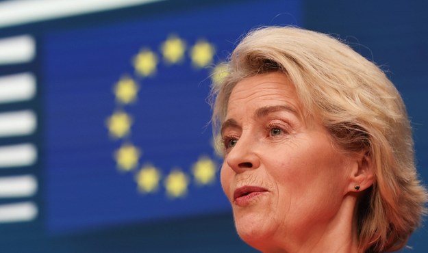 Ursula von der Leyen /OLIVIER HOSLET /PAP/EPA