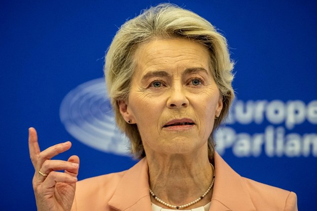 Ursula von der Leyen / 	Wiktor Dąbkowski    /PAP