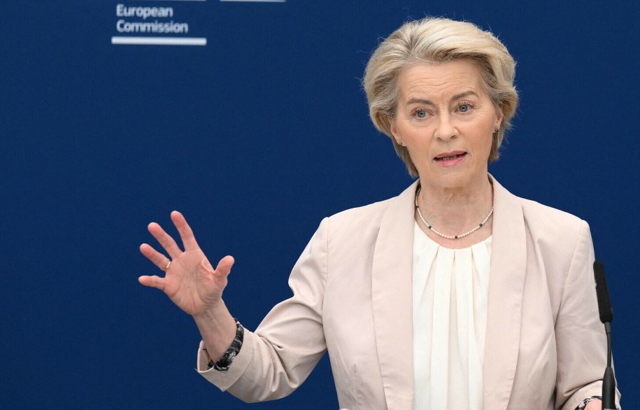 Ursula von der Leyen /NICOLAS TUCAT/AFP/East News /East News