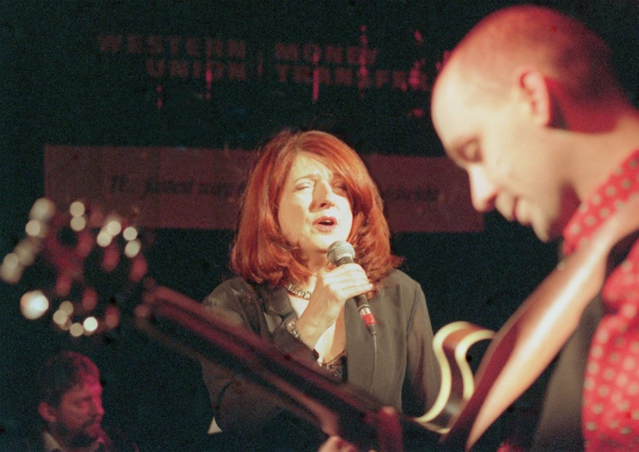 Urszula Dudziak i Marek Napiórkowski na zdjęciu z 1998 roku /CAF/Jacek Turczyk /PAP