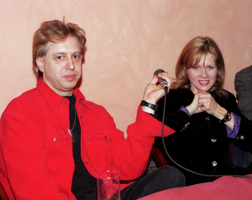 Urszula i Staszek Zybowski, 1996 r. /Włodarski/REPORTER /Reporter