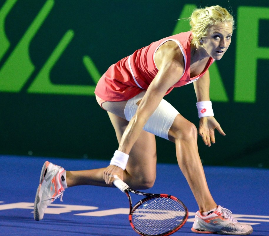 Urszula Radwańska przegrała z Aną Ivanovic /MIGUEL SIERRA /PAP/EPA