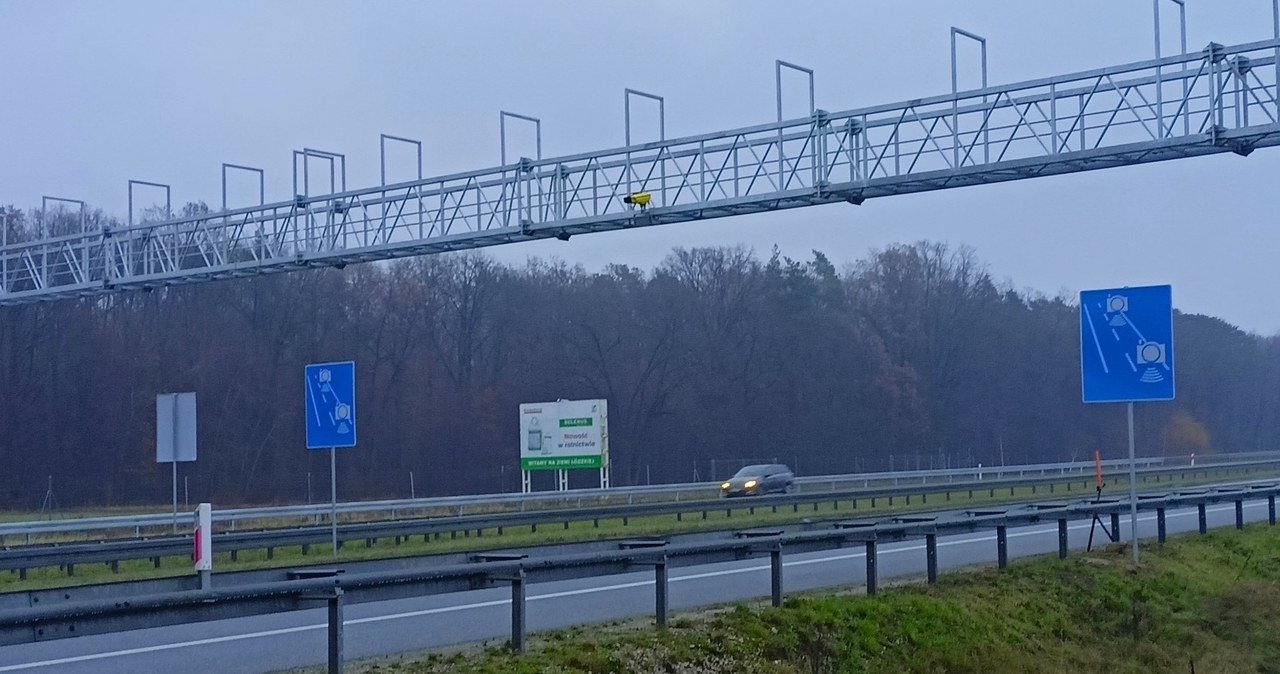 Uruchomiono nowy odcinkowy pomiar prędkości na autostradzie A1. To już drugi w przeciągu nieco ponad dwóch tygodni. /Centrum Automatycznego Nadzoru nad Ruchem Drogowym/ Facebook /