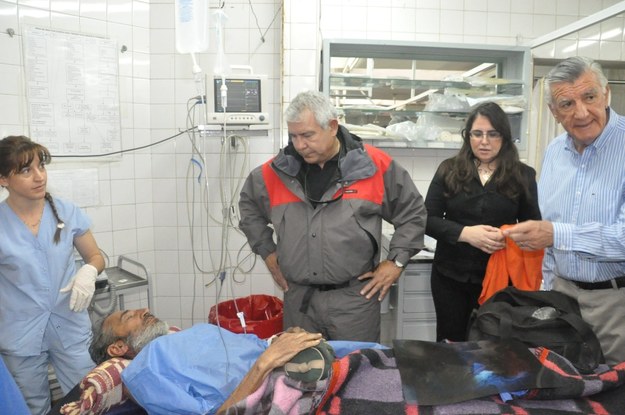 Urugwajczyk za kilka dni ma zostać wypisany ze szpitala /Diario de Cuyo /PAP/EPA