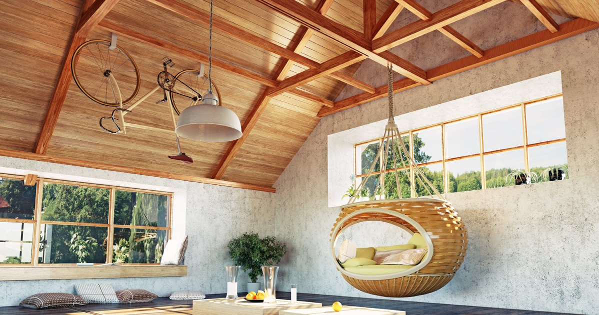 Urządzając poddasze, warto postawić na niekonwencjonalne pomysły