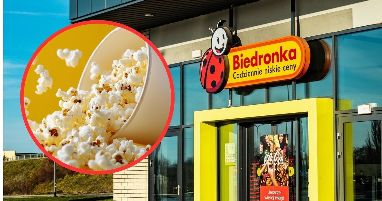 Urządzenie do popcornu znowu w Biedronce! /Biedronka /INTERIA.PL