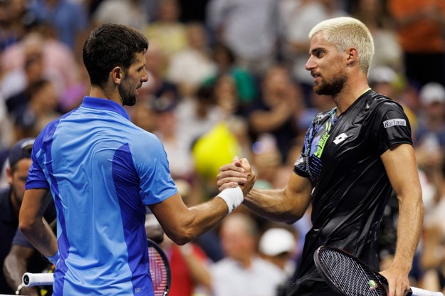 US Open - 13. ćwierćfinał Djokovica w Nowym Jorku /CJ GUNTHER /PAP/EPA