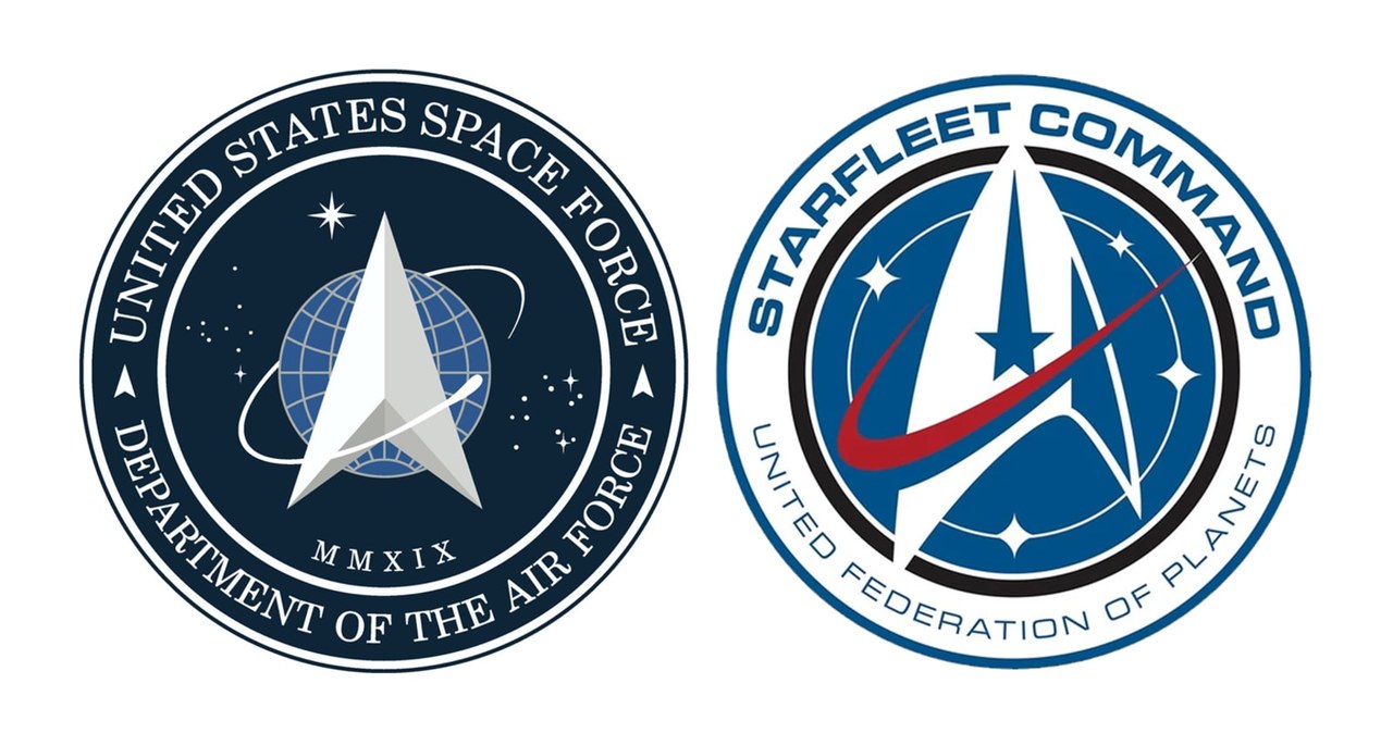 US Space Force vs Star Trek /materiał zewnętrzny