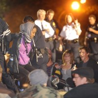 USA: Aresztowanie uczestników protestu w Atlancie
