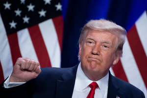 USA. Demonstracja pod Kapitolem. Zwolennicy Trumpa w obronie "więźniach politycznych"