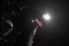 USA dokonały odwetowego ataku na  bazę lotniczą wojsk Asada w Syrii
