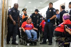 USA: Dramatyczny protest w Kongresie w obronie Obamacare
