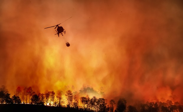 USA: Duży pożar w Kalifornii. Wielka ewakuacja ludzi