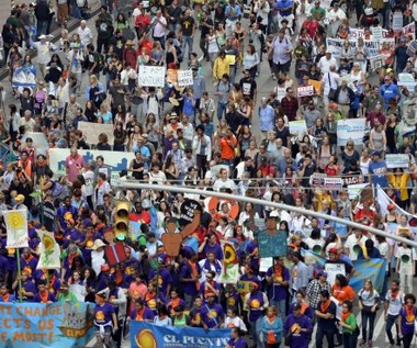 USA: Masowa demonstracja klimatyczna w Nowym Jorku 