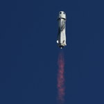 USA: Start rakiety New Shepard. Najstarszy człowiek poleciał w kosmos