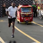 Usain Bolt szybszy od taksówki motocyklowej. Nietypowy wyścig