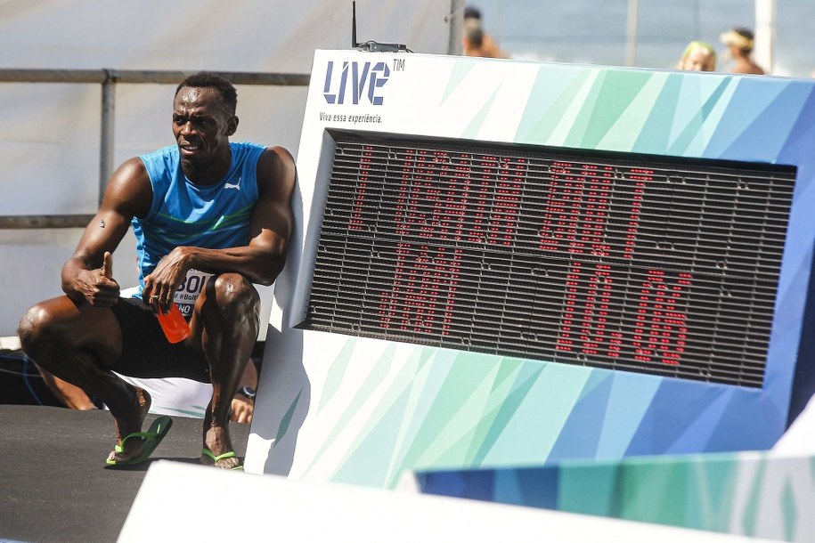 Usain Bolt /Antonio Lacerda /PAP/EPA