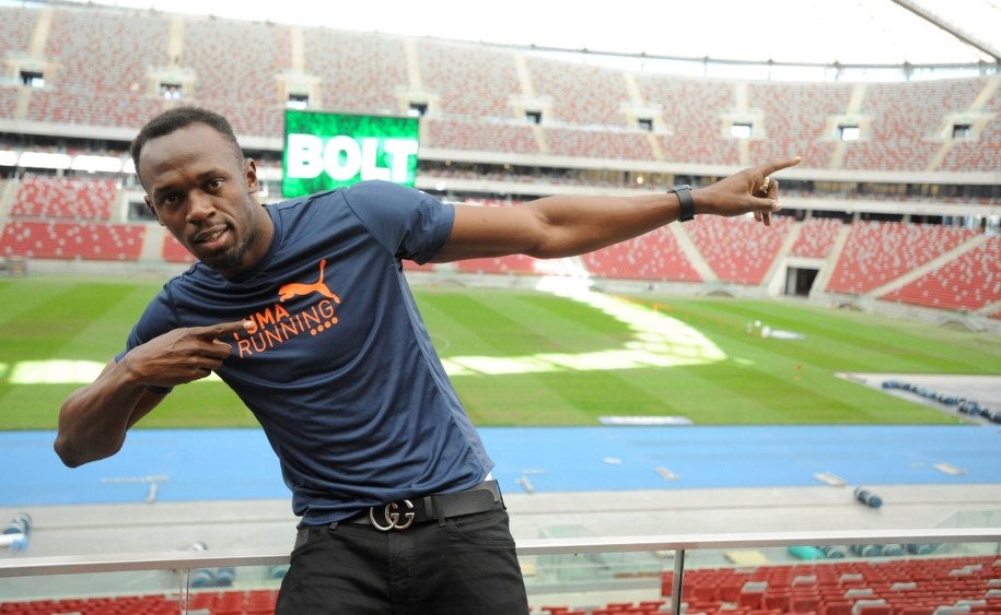 Usain Bolt /Bartłomiej Zborowski /PAP
