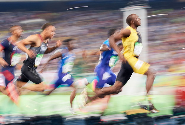 Usain Bolt /PAP/Adam Warżawa    /PAP