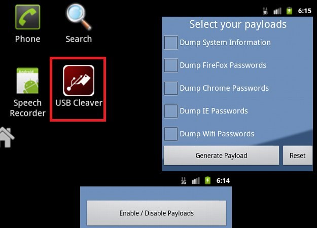 USBCleaver - niebezpieczne narzędzie, które może służyć do włamania do komputera /materiały prasowe