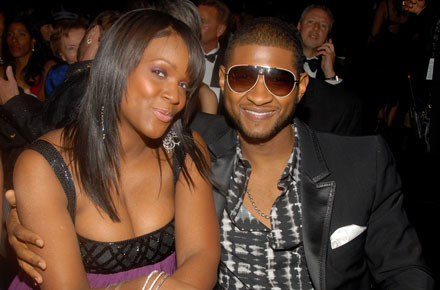 Usher z żoną fot. Frank Micelotta /Getty Images/Flash Press Media