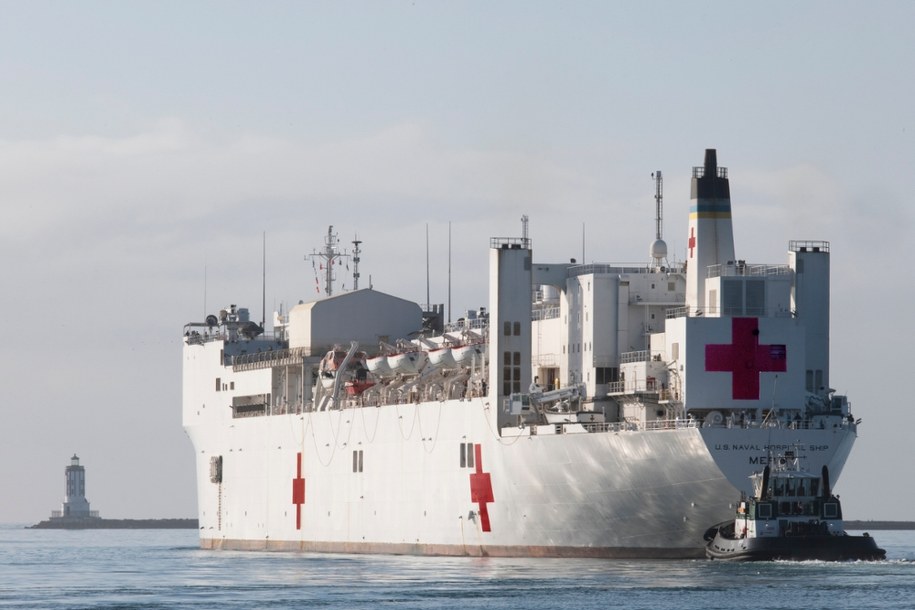 USNS Mercy /Shutterstock