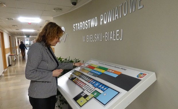 Usprawnienia dla niewidomych w bielskim starostwie