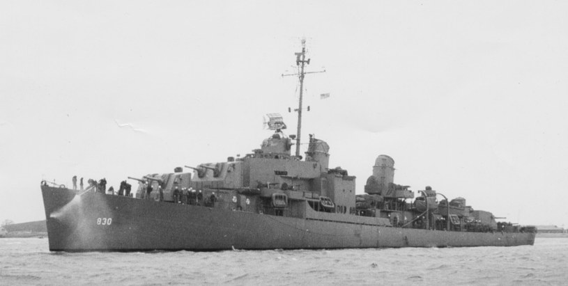 USS "Everett F. Larson", który posłał na dno I-402 /Wikimedia Commons /materiały prasowe