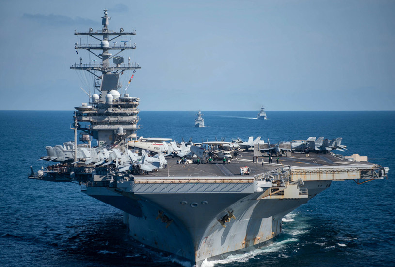 USS Gerald Ford wyruszył z Norfolk w Wirginii 4 października 2022 r. /Abaca /East News