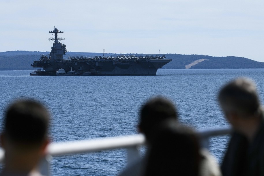 USS Gerald R. Ford opuszcza Chorwację i wraca do operacji Epic Fury /IMAGO/Tom Dubravec/Imago Stock and People /East News