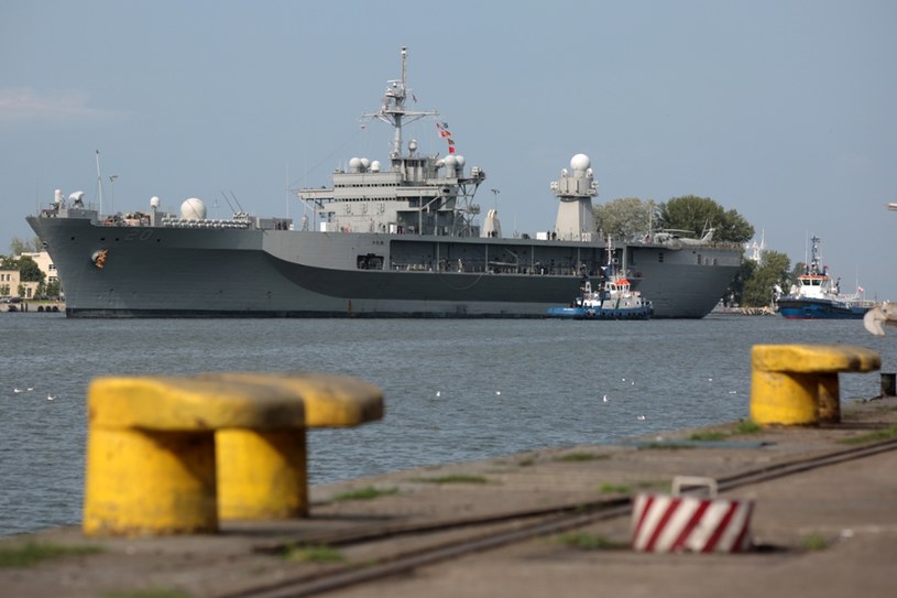 USS „Mount Whitney" z wizytą w Gdyni /Piotr Hukało /East News